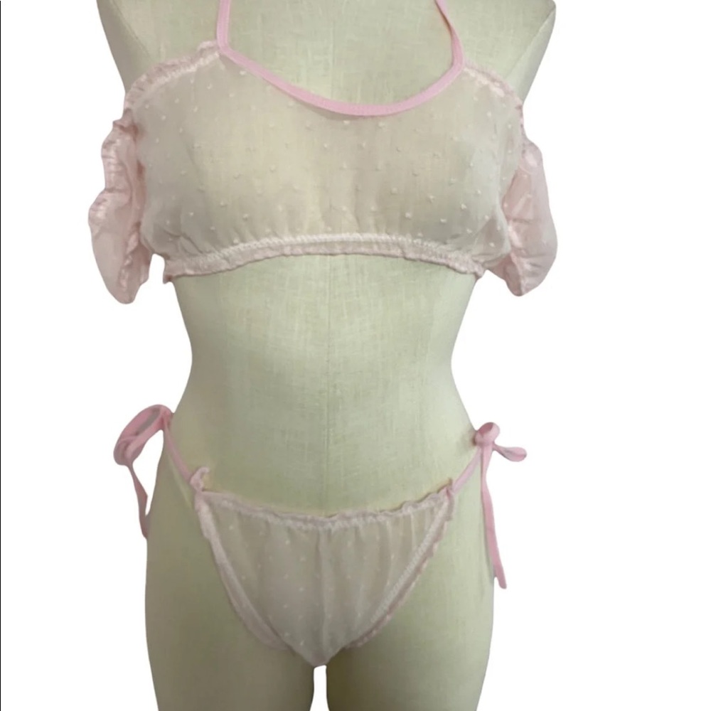 New! Pink Lingerie